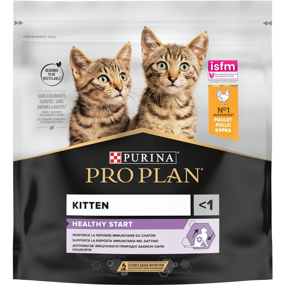 Сухий корм Purina Pro Plan Kitten для кошенят з куркою 400 г Вінниця - фото 1