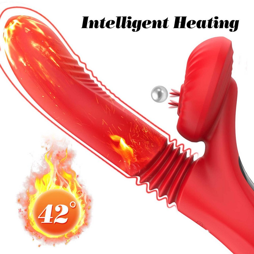 Вибратор для двойной стимуляции Silicone Vibrator 7 Powerful Modes Sex Aura Киев - изображение 7