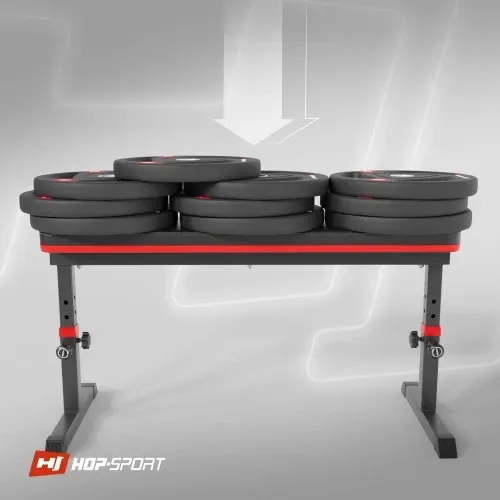 Скамья горизонтальная для жиму Hop-Sport 1025PRO Киев - изображение 6