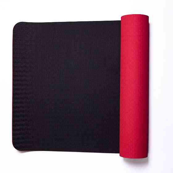 Килимок для йоги нековзкий 173×58 см Червоний HP-42-10R Київ