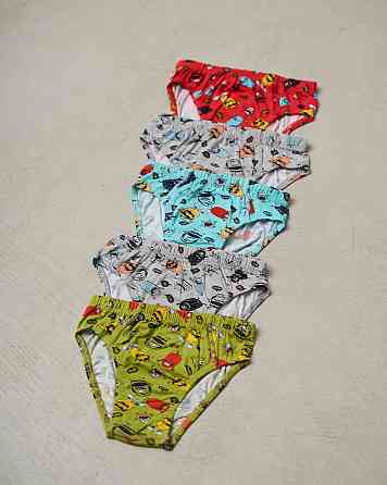 Трусики дитячі на хлопчика — Дрібні монстрики (5 шт. в уп) Nicoletta 41618 4-5 Київ