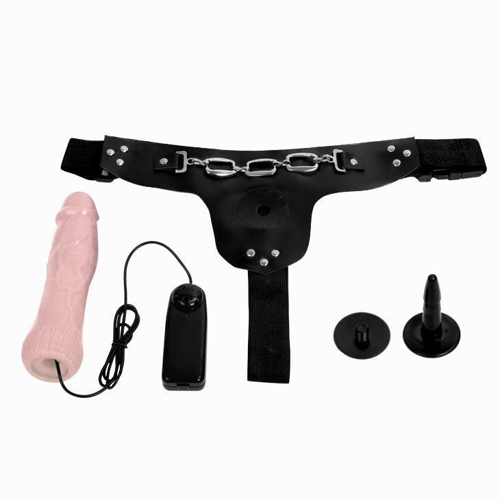 Страпон - Baile Jessica Strap On Vibrating, 19 см Sex Aura Київ - фото 4