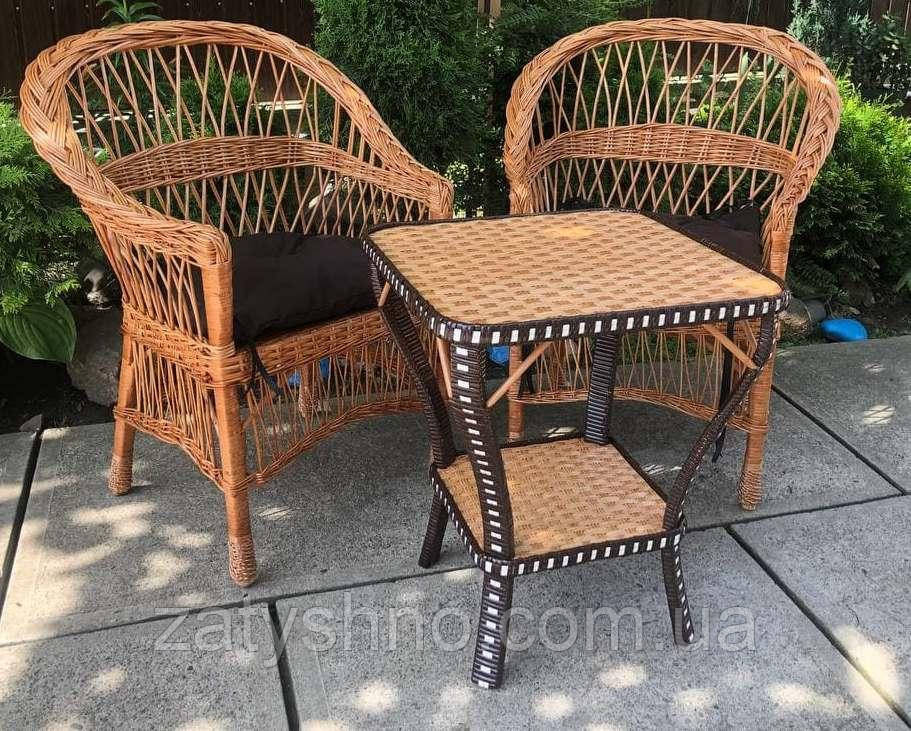Мебель плетеная с квадратным столом Киев - изображение 3