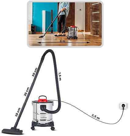 Пилосос для збору золи Lehmann LTOVI-1220 2000W 20L 777474 Код: 012908 Рівне