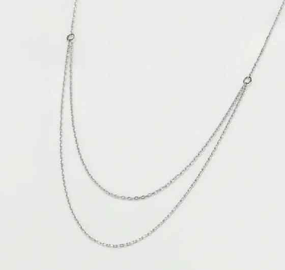 Цепочка Xuping 36743, ширина 0,5мм, длина 42+3см, позолота БЗ Киев