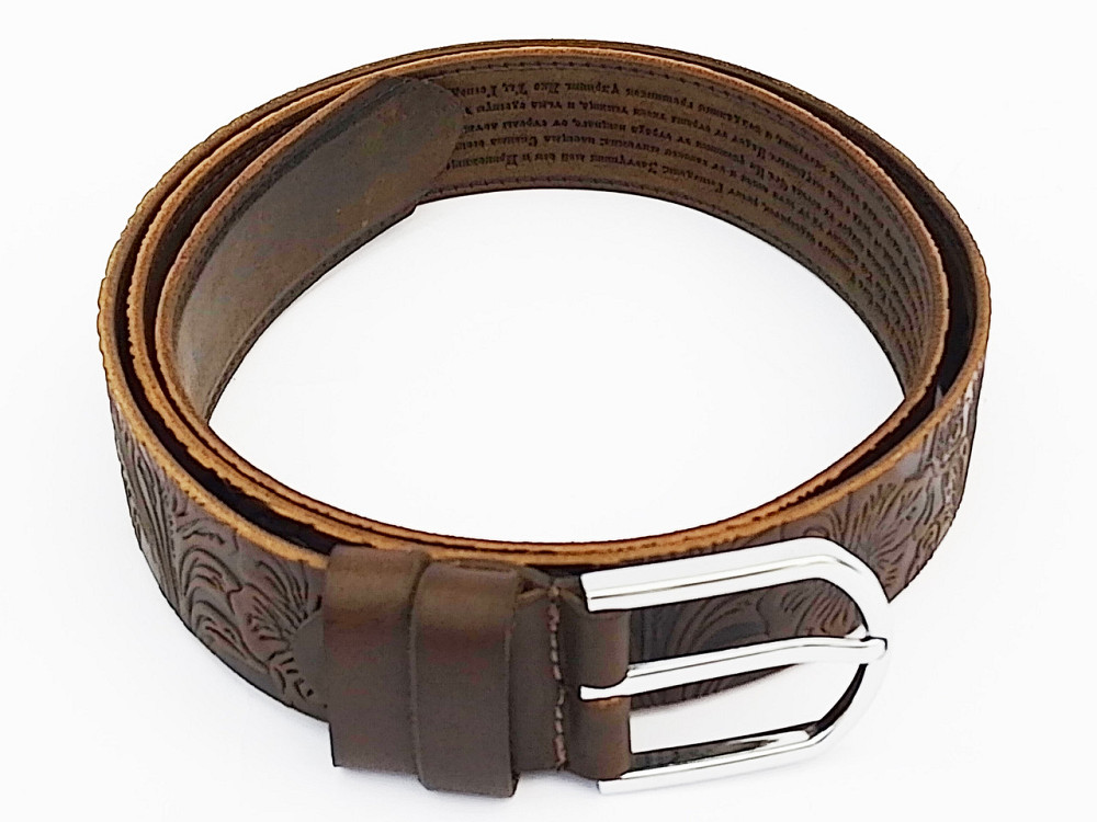 Ремінь шкіряний з молитвами всередині 35х Одеса - фото 7