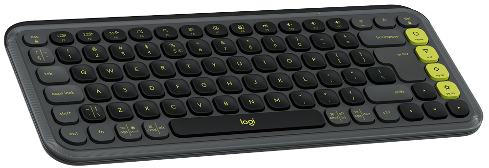 Клавіатура Logitech POP Icon Keys Graphite UKR (L920-013157) (7031715) Київ - фото 1