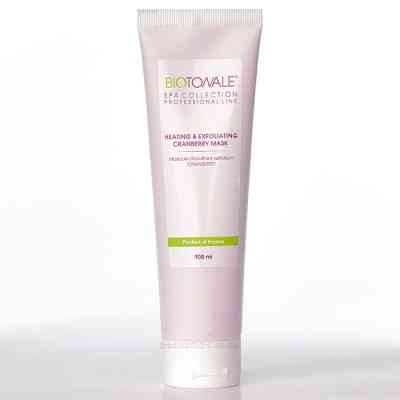 Самонагревающаяся пилинг – маска с клюквой HEATING CRANBERRY MASK Biotonale 100 ml туба Днепр