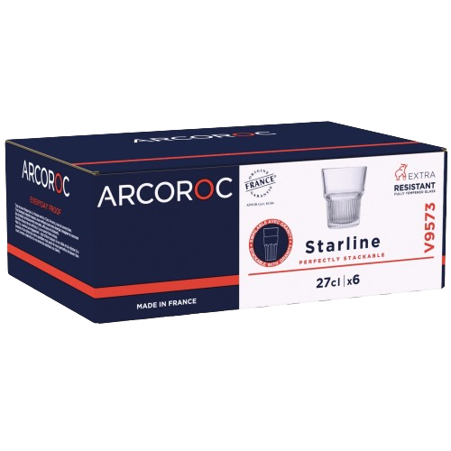 Набір склянок Starline 270мл низькі ARCOROC Житомир