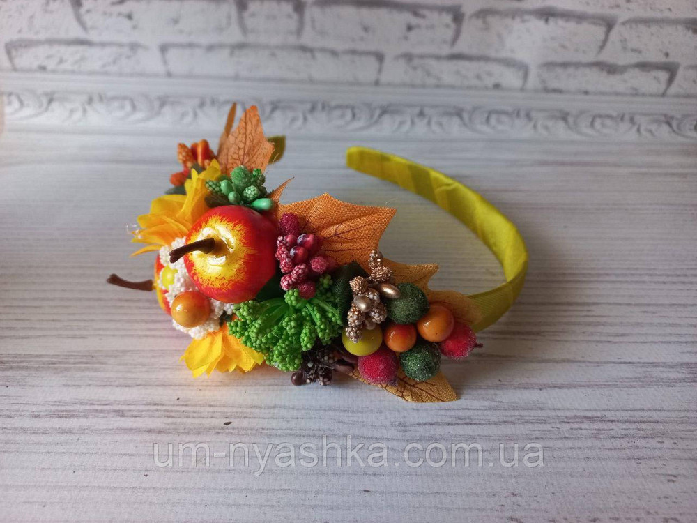 Віночок осінній "Осінь-половинка" Кривий Ріг - фото 2