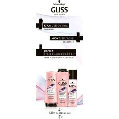 Кондиционер для волос Gliss Split Ends Miracle Express-Repair Conditioner 200 мл (9000101287233) Винница
