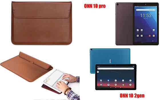 Чохол-конверт VitoCase для ONN 10 pro, ONN 10 2gen, з функцією підставки для планшета Коричневий Київ