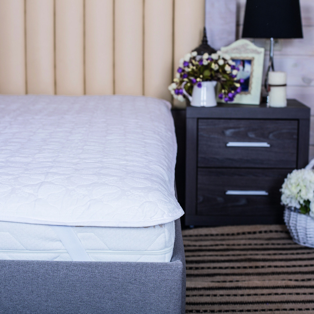 Novita Наматрацник Novita 90х200 см захисний антиалергенний з резинкою по кутах білий (40-0024w Коломия - фото 1