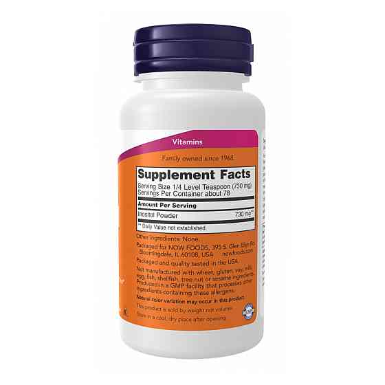 Инозитол Now Foods Inositol Powder - 227g Луцк