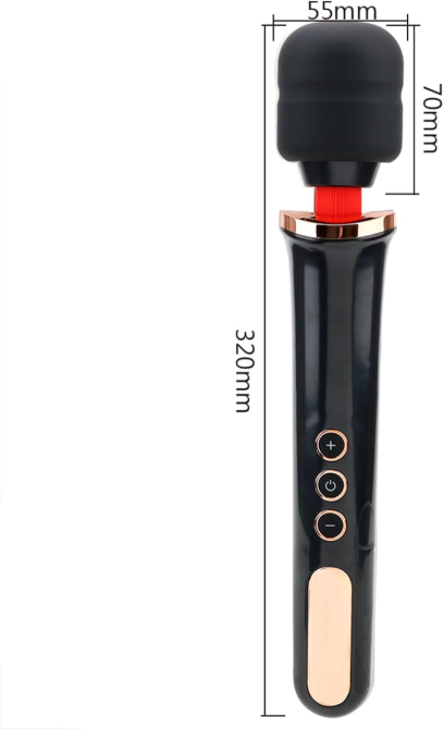 Мощный вибромассажер для женщин Super Powerful, 10 режимов, 5 уровней мощности, USB, ABS + силикон Киев - изображение 12