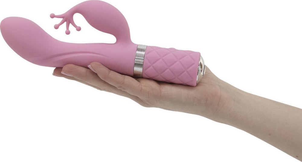 Роскошный вибратор-кролик Pillow Talk - Kinky Pink с кристаллом Сваровски, мощный Sex Aura Киев - изображение 5
