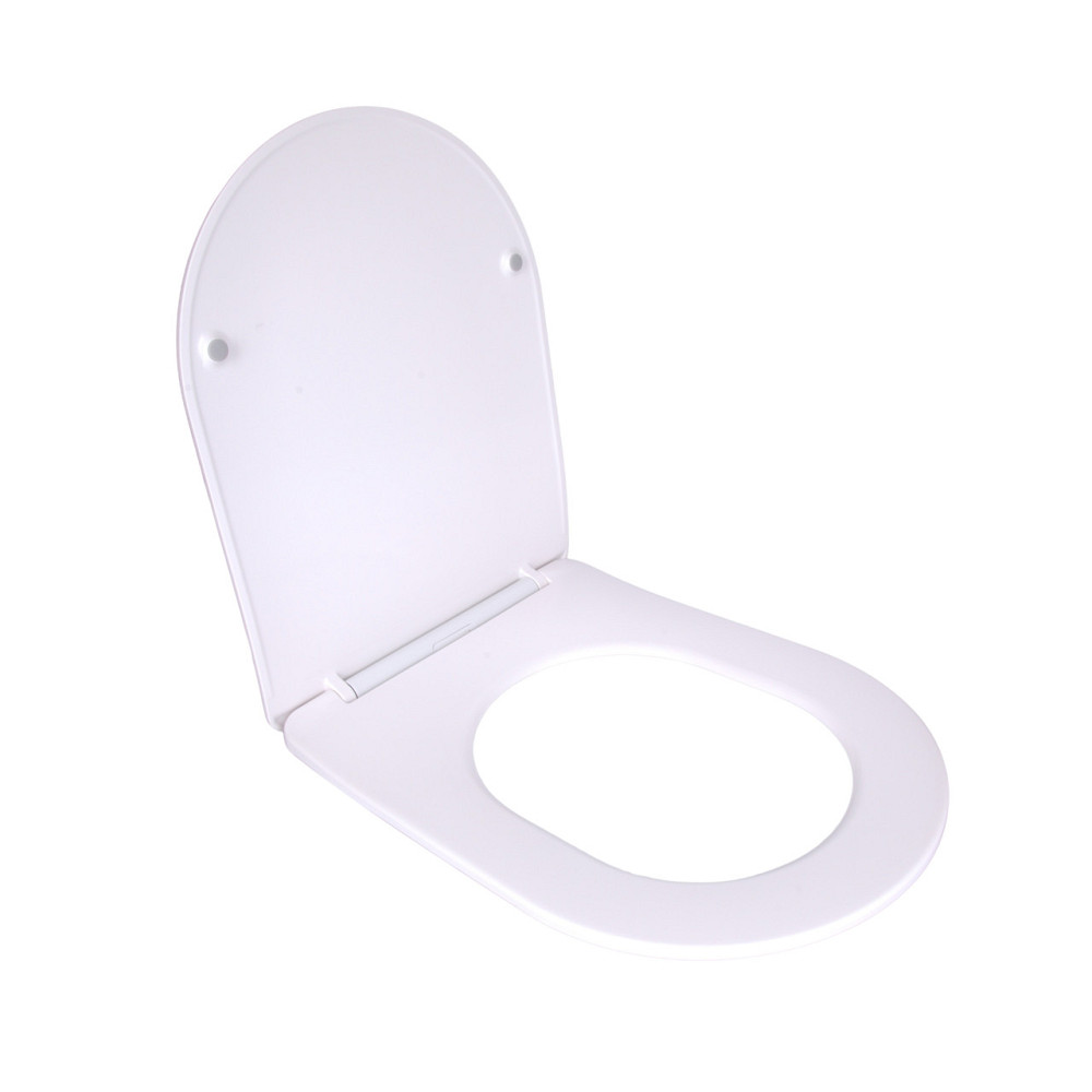 Qtap Сиденье для унитаза (Robin 520,660, Scorpio 520,660) 460x362x50 мм, White, с микролифтом, Slim Duroplast, Quick Release Киев - изображение 7