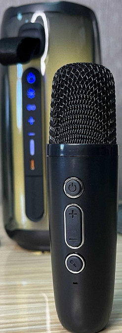 Бездротова Bluetooth-колонка Pulse 5 з підсвіткою 20 Вт | мікрофон. Харків - фото 1