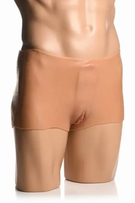 Накладна вагіна Master Series Silicone Vagina + Butt Panties - Medium Львів - фото 5