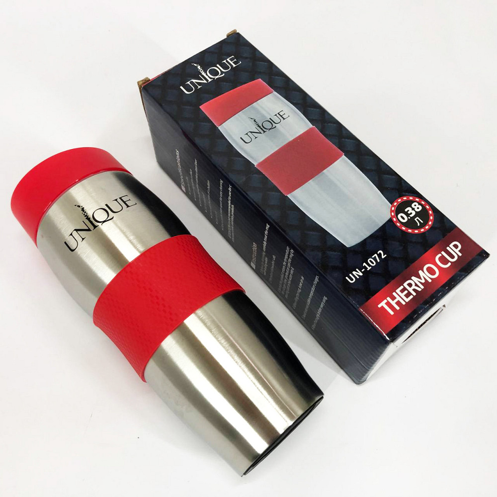 Термокружка для напитков воды UNIQUE, Хороший качественный термос, Термос питьевой туристический EQ-45 Львов - изображение 1