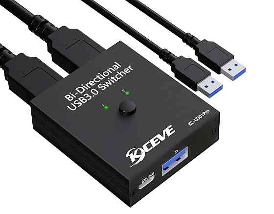 Перемикач KCEVE Usb для 2 комп'ютерів Луцк