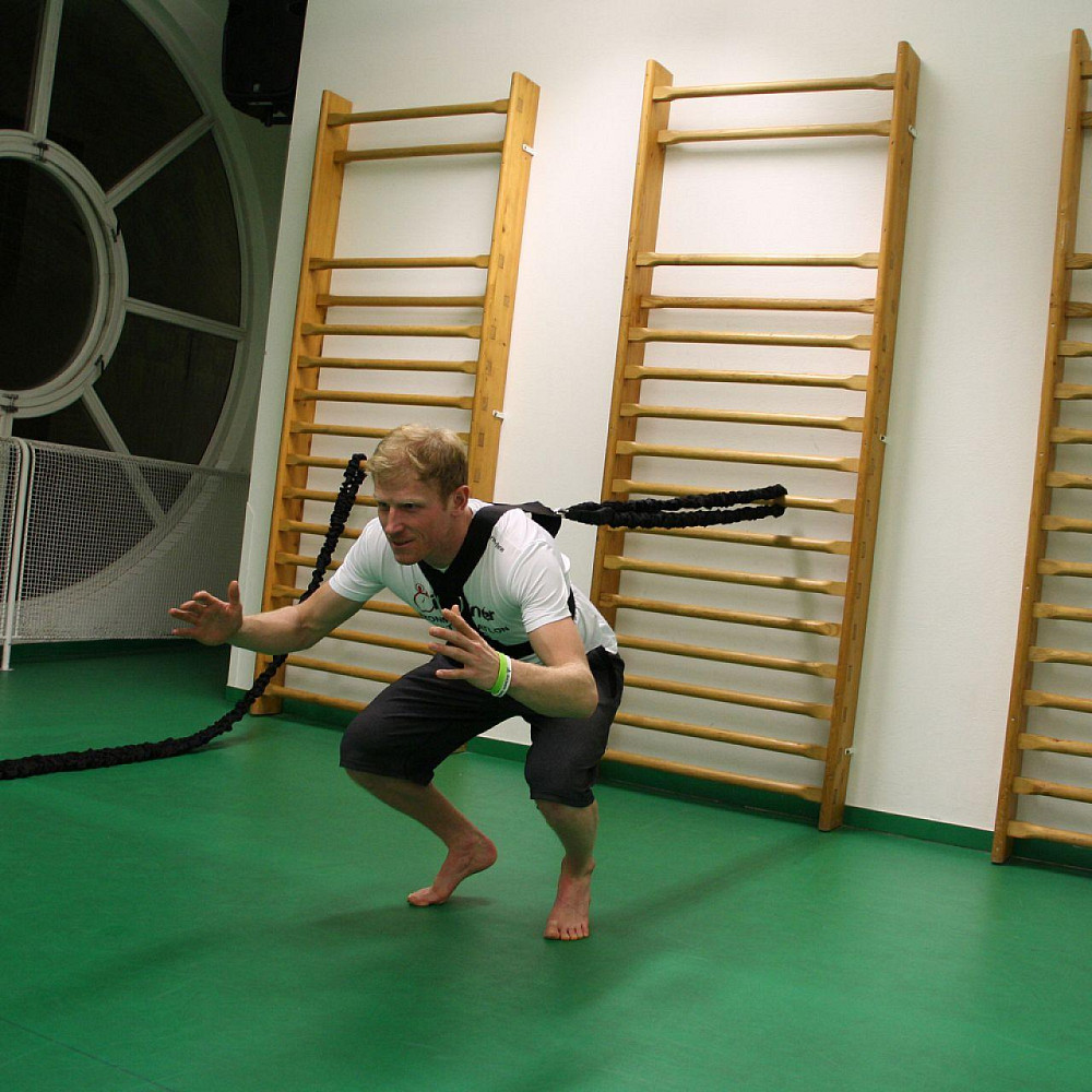 Лента эспандер для упражнений inSPORTline Byfaster RS1300 черная Киев - изображение 4