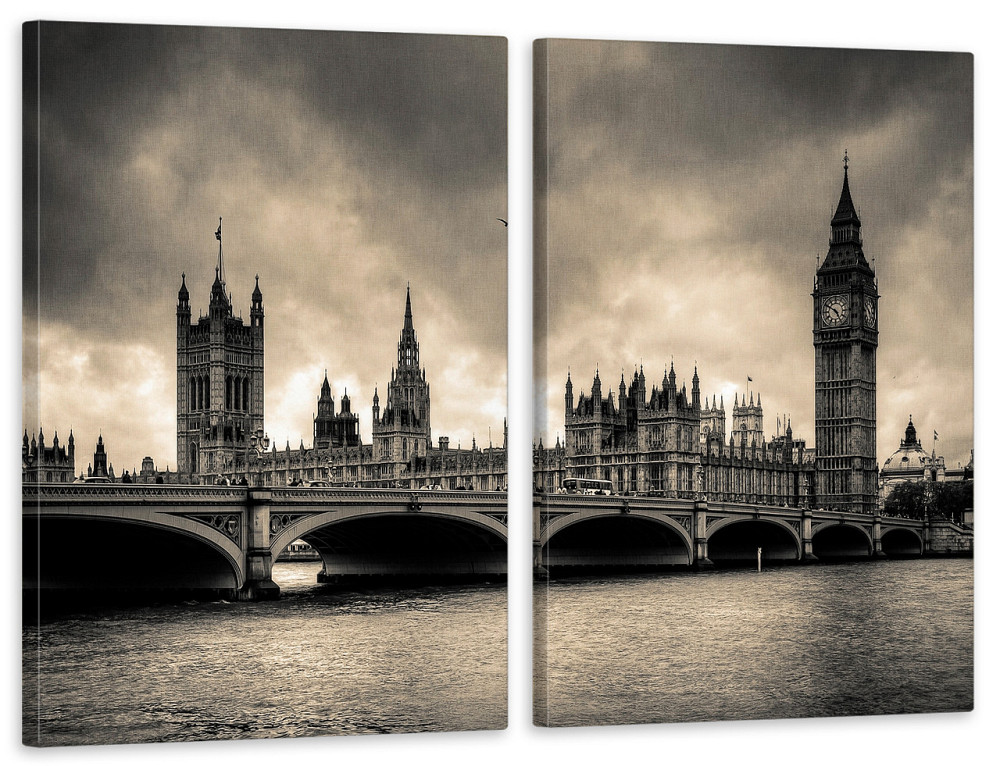 Модульная картина в гостиную / спальню   Велика Британія  TLV-2_065 Київ - фото 1