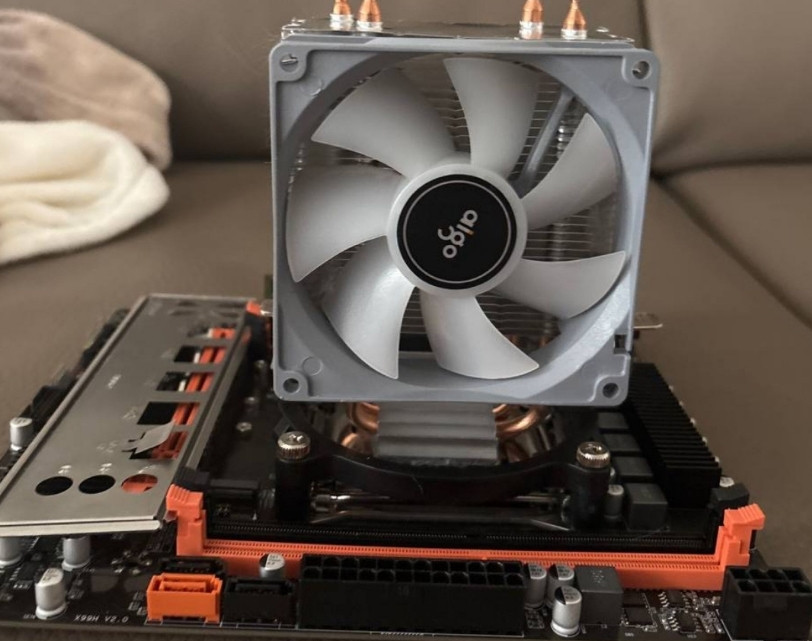 Материнская плата с установленными компонентами. Харьков - изображение 2