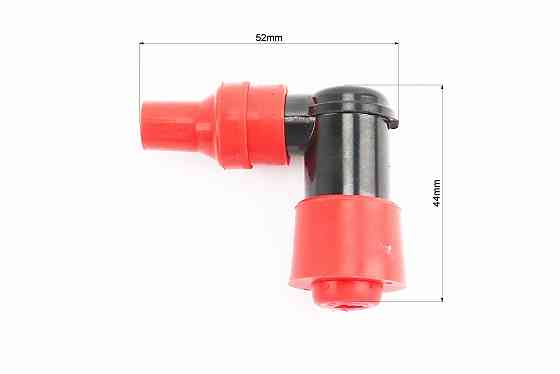 Ковпачок свічки "люлька" 90град з гумкою "СІЛІКОН" Київ