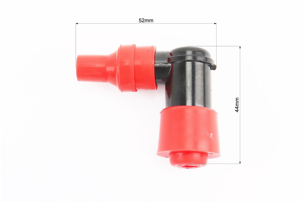 Ковпачок свічки "люлька" 90град з гумкою "СІЛІКОН" Київ - фото 2