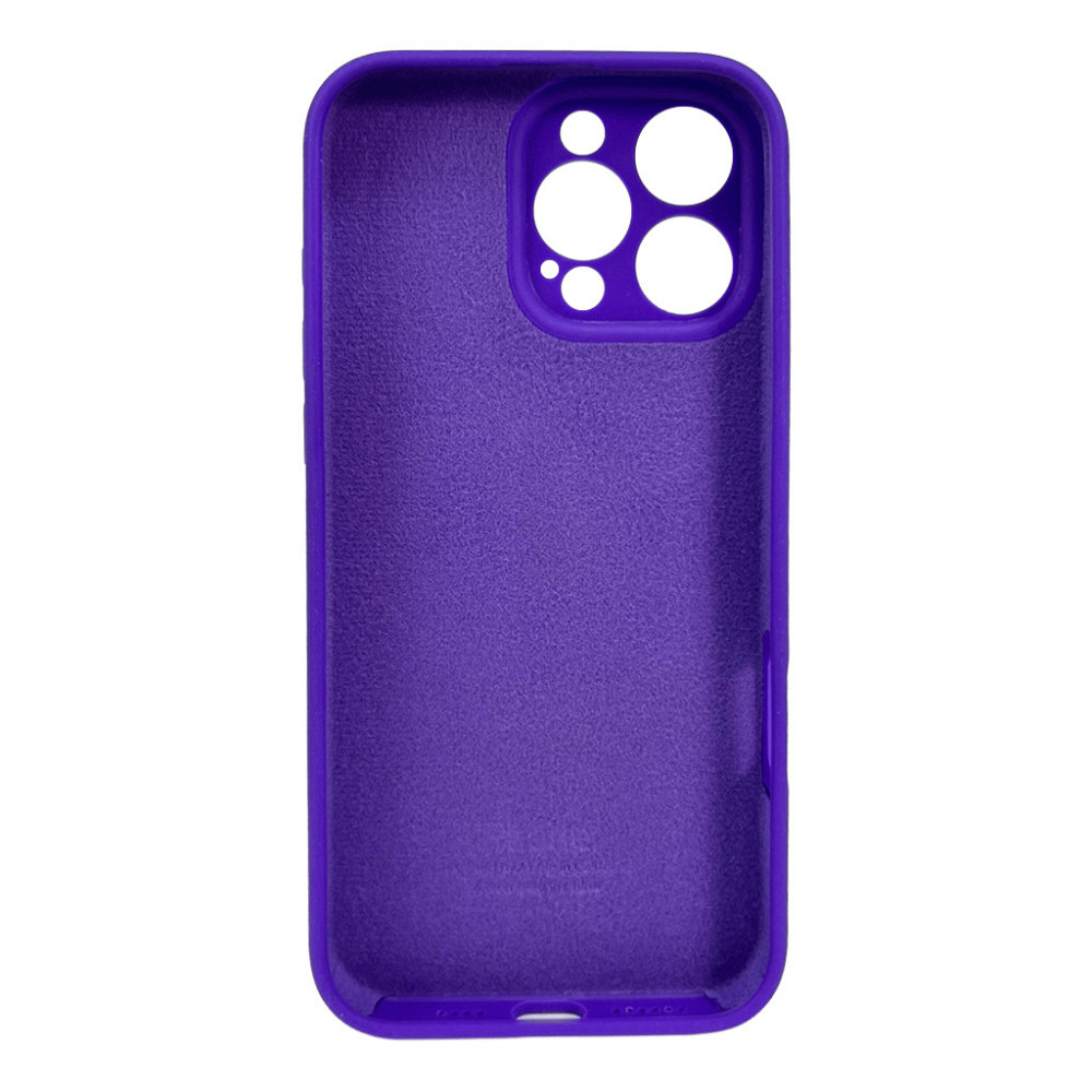 Чохол для смартфона Silicone Full Case AA Camera Protect for Apple iPhone 16 Pro 54,Amethist Київ - фото 3