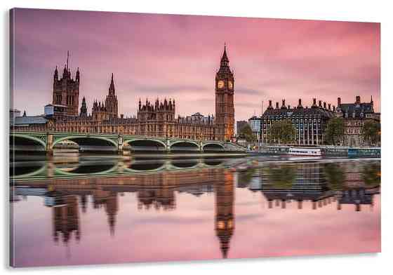 Картина холст в гостиную / спальню Велика Британія   MLP_84 50x100 см Киев