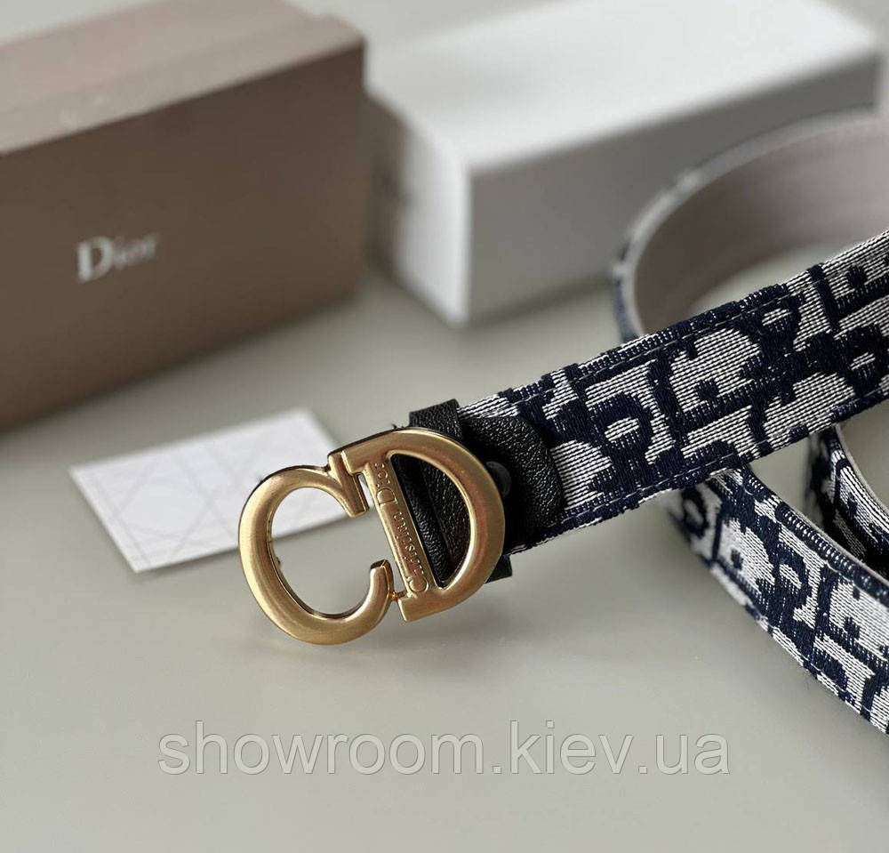 Женский кожаный бредовый ремень (0115) gold Киев - изображение 3