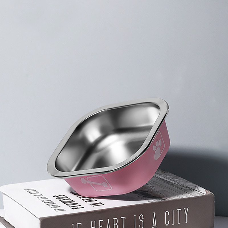 Миска для собак котов Taotaopets 1910002 металлическая Pink 160 мм Киев - изображение 2