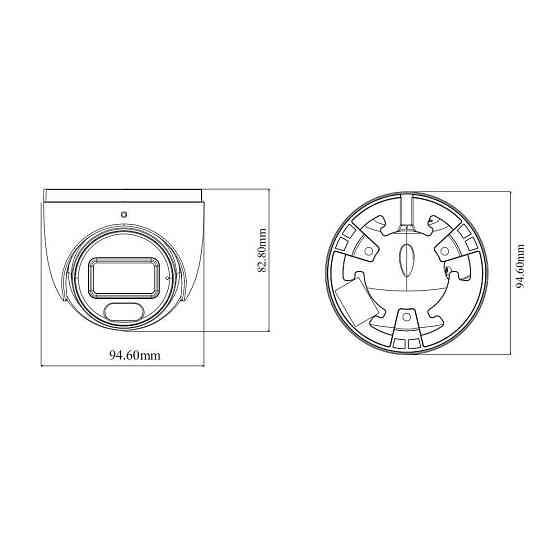 IP-відеокамера 6Mp TVT TD-9564E4(D/PE/AW2) Black f=2.8mm, ІЧ+LED-підсвічування, з мікрофоном (77-00395) Київ