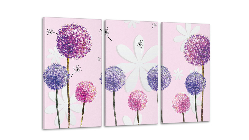 Модульна картина Квітни Абстракція Art-56_3А Київ - фото 2