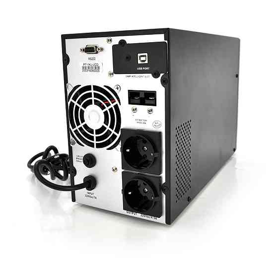 ДЖБ з правильною синусоїдою Ritar PT-1KL-LCD, 1000VA (900Вт), 36В, Струм макс. 5A, під зовнішній АКБ (355*145*226) Київ