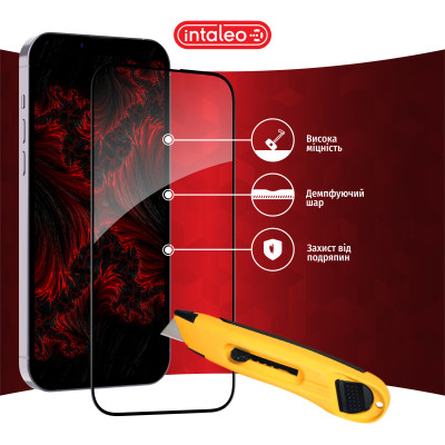 Скло захисне Intaleo Full Glue ESD Apple iPhone 14 (1283126542114) Вінниця - фото 5