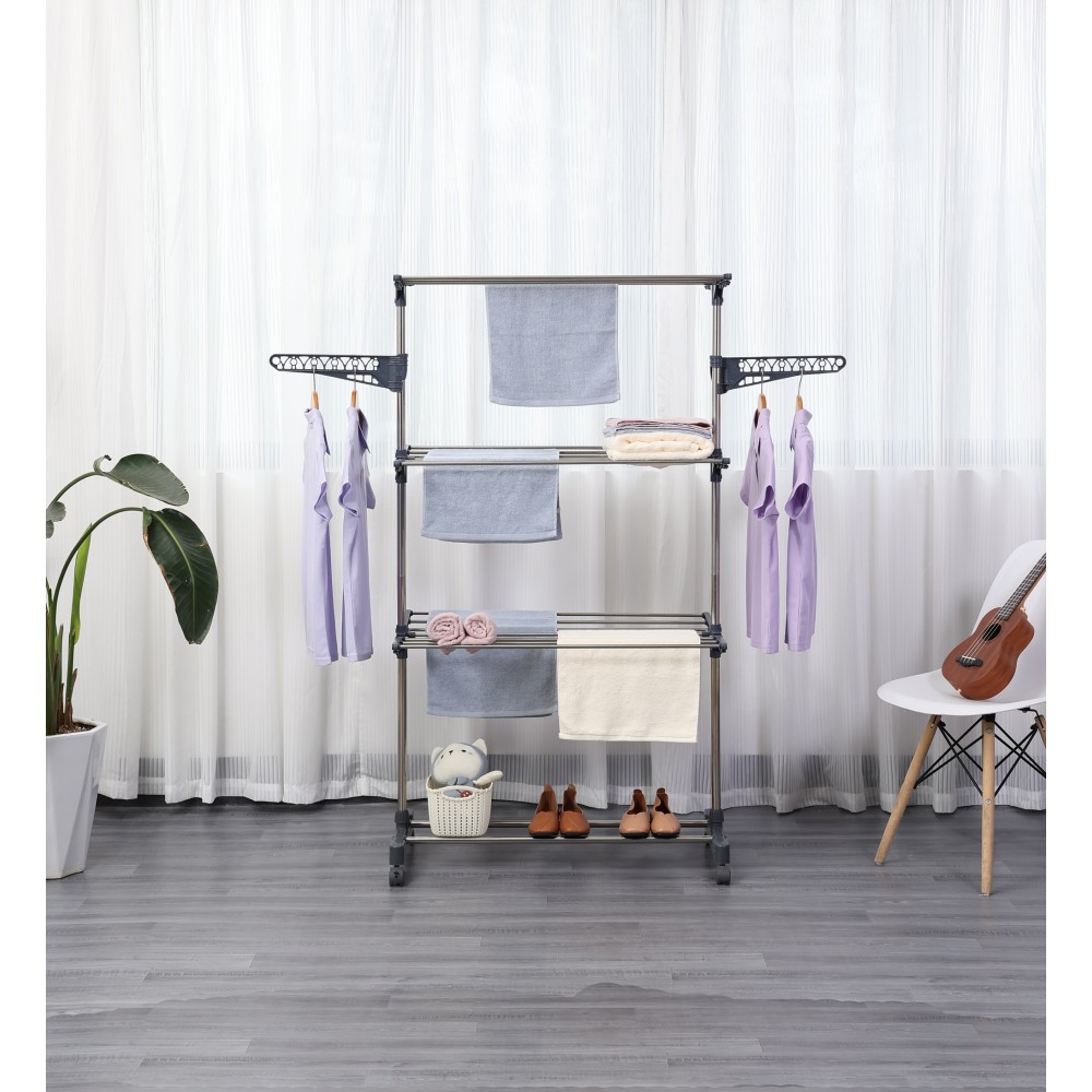 Сушилка для белья одежды напольная вертикальная Bonro B19 сушарка Киев - изображение 6