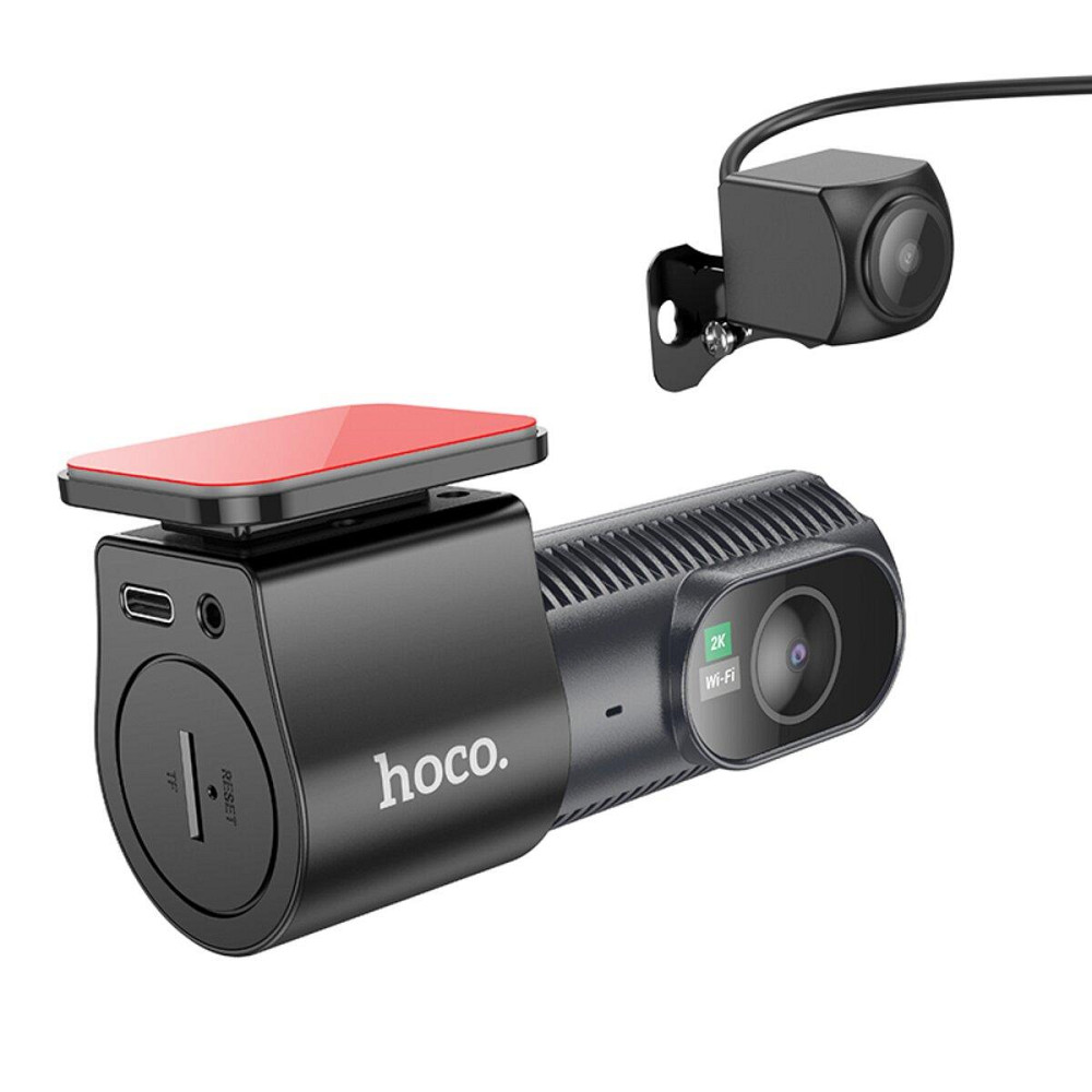 Відеореєстратор HOCO DV8 2K display hidden driving recorder Black 6942007623384 Одеса - фото 1