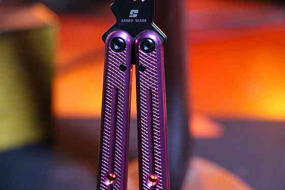 Тренировочный нож бабочка балисонг Kraken v3 от Armed Shark Новый Киев