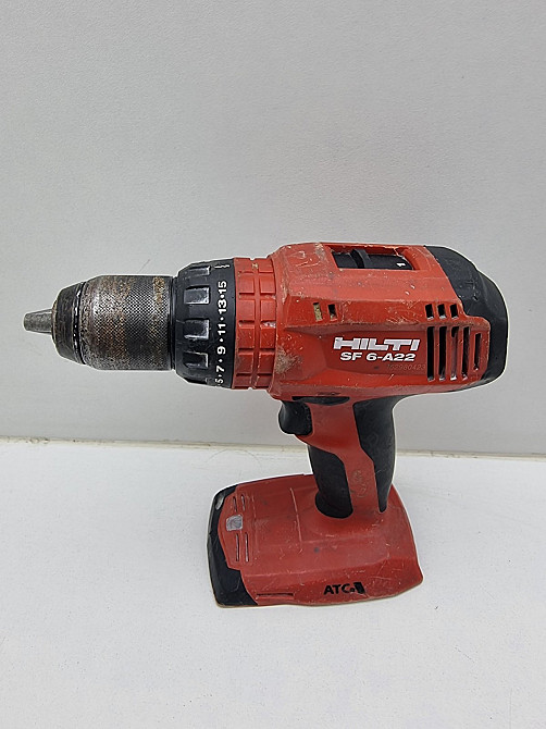 Набір інструментів Hilti (дриль-шуруповерт, болгарка, акумулятор, зарядна станція)(товар вживаний) Луцьк - фото 4