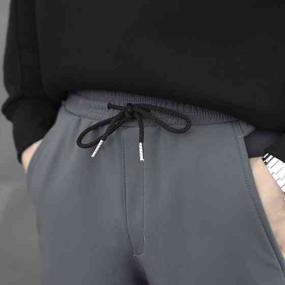 Чоловічі сірі штани демісезонні із софтшелу Pobedov Point BATAL Київ