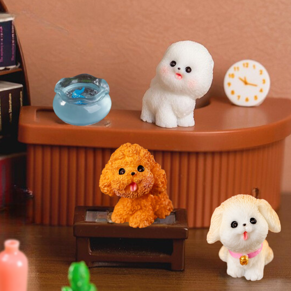 Мініатюра Песик 2.7 х 2.5 см Золотистий ретривер Одеса - фото 2