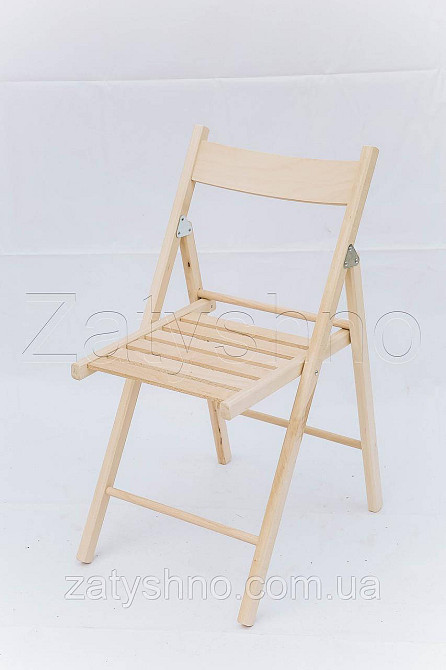 Складаний стільчик з бука Київ - фото 6
