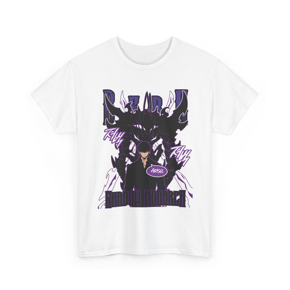 Футболка для хлопчика з аніме принтом Соло Левелінг Сунг Джінвоо оверсайз (зріст від 165 до 180) Чорний AnimeJ0219m Дніпро - фото 7