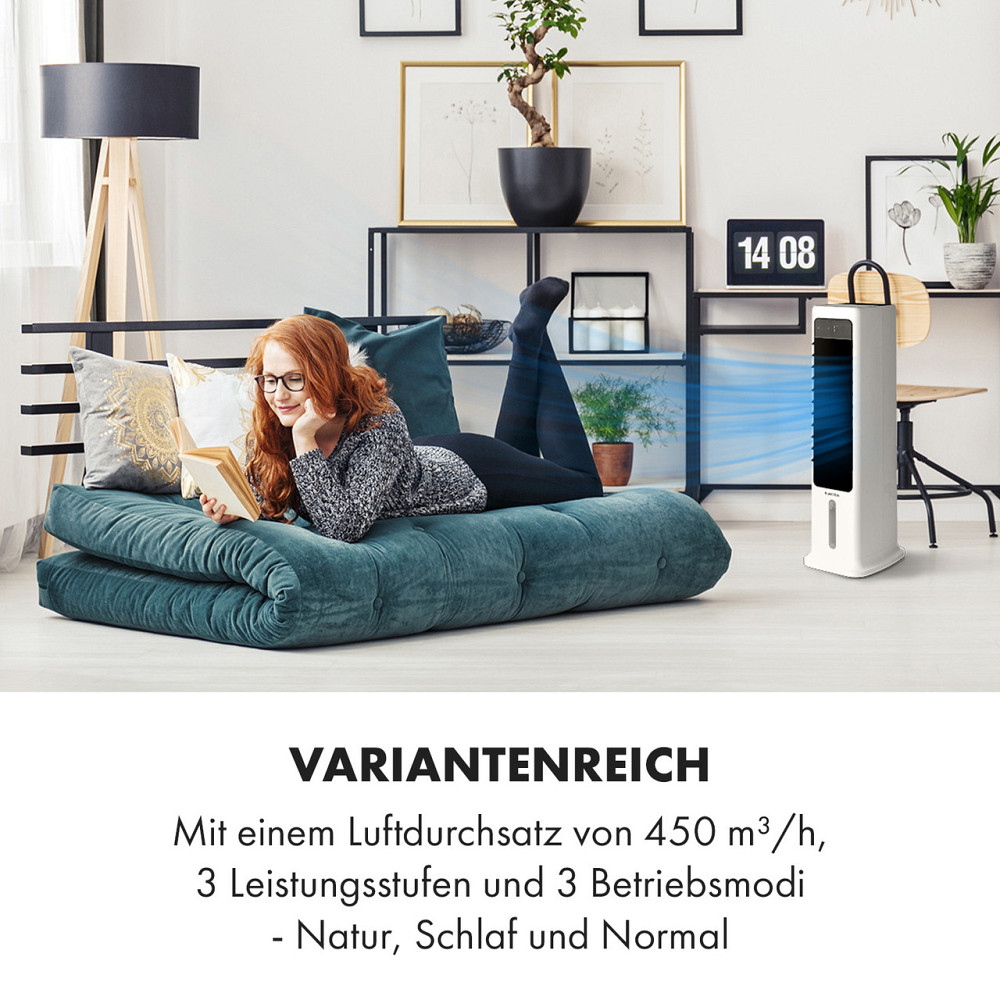 Умный воздухоохладитель Skytower 360° 60 Вт 450 м³/ч 6 литров мобильный (Германия, читать описание) Ровно - изображение 7