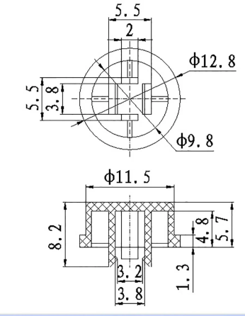 Набор разноцветных колпачков для кнопок, 100 шт. Киев