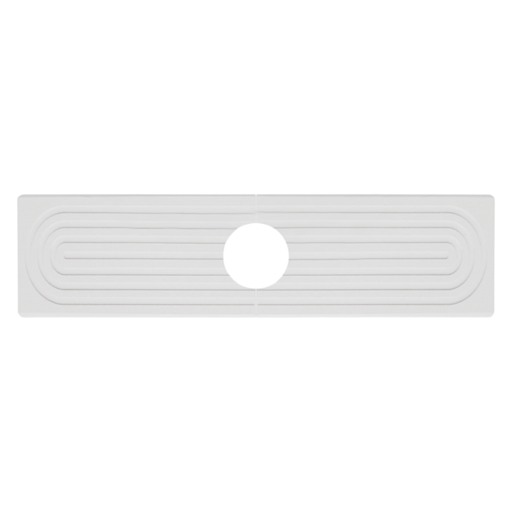 Килимок-накладка під змішувач на раковину в кухню або ванну кімнату, кам'яний діатомітовий білий Кам'янець-Подільський - фото 6