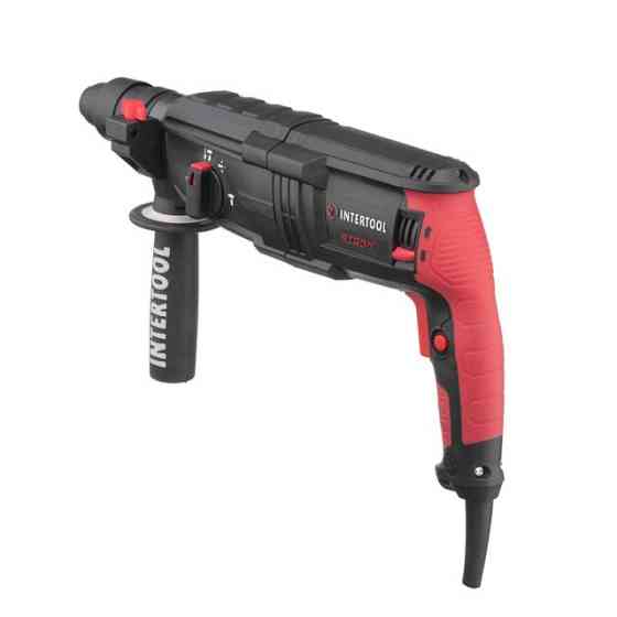 Перфоратор INTERTOOL WT‑017,1,0 кВт, 3,2 Дж, 0-1300 об/хв, 0-5100 уд/хв - ударний, надійний, зручний Львів